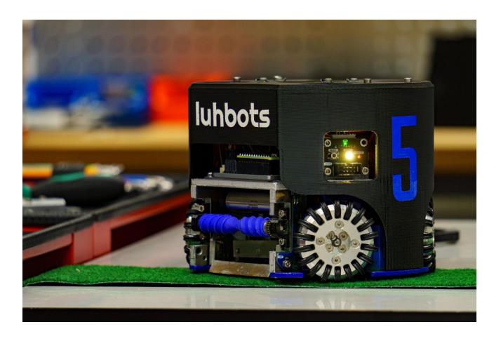 luhbots soccer robot from 2024