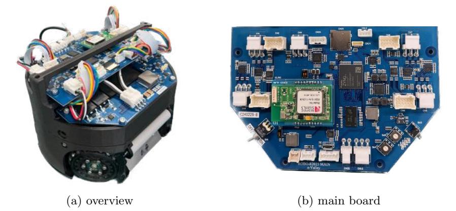Fig. 1: The eighth-generation RoboDragons robot