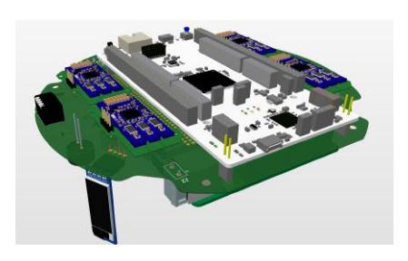 Fig. 10: Motherboard (perspective)
