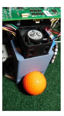 Proof of concept pressure gradient dribbling device