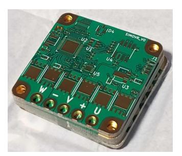Motor Driver v0 showing tight layout design