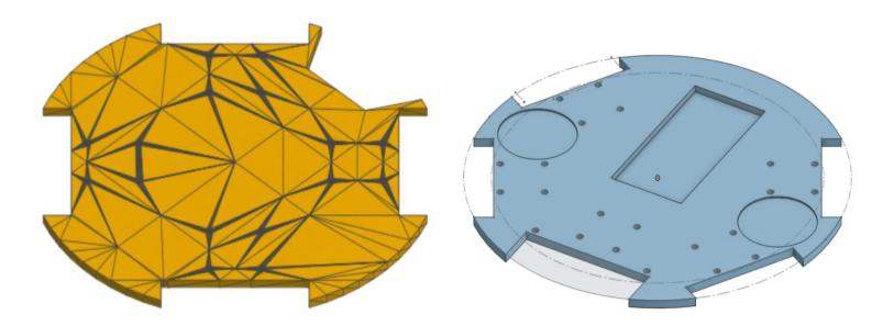 Old (90 degrees) vs. New (60-120 degrees) Base Plates