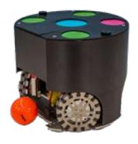Fig. 1: Left: Render of the base plate with wheel arrangement and kicker (front right wheel and controller removed, exposing motor). Centre: Intermediate stage, plywood base plate. Right: completed, with PETG shell.