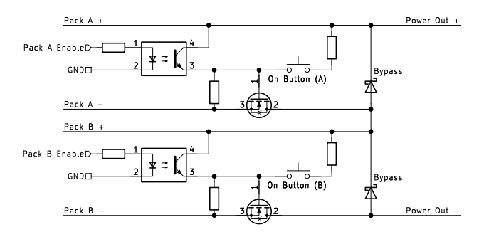 Figure 7: Dual Pack Circuit (Simplified)