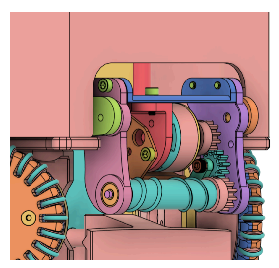 Dribbler assembly.