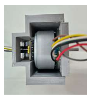 Motor and Encoder Assembly.