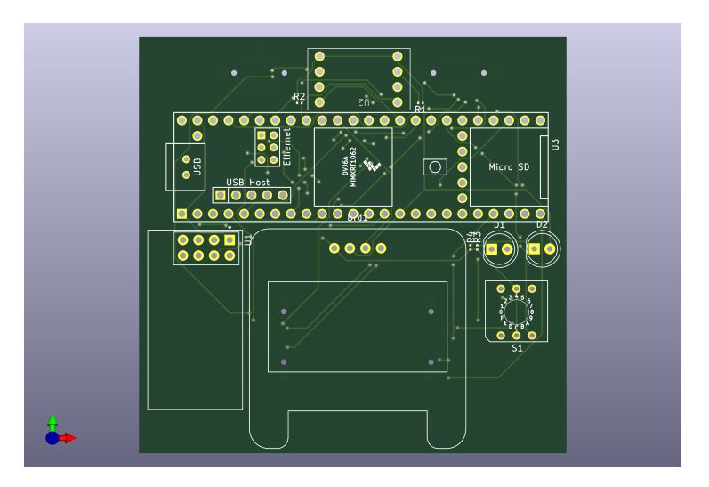 Top View of Control Board v4.0