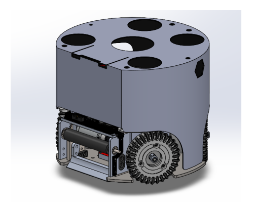 View of the v2025 robot