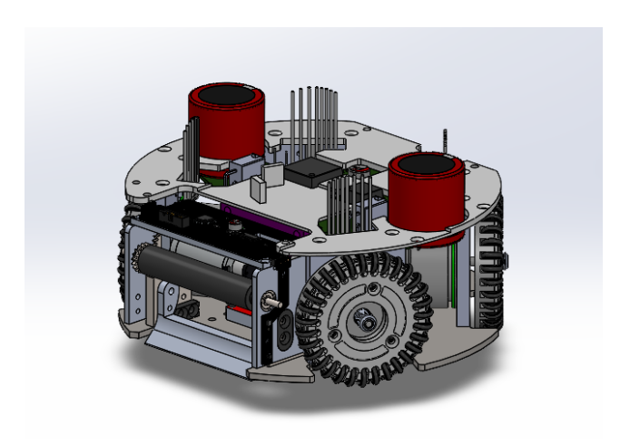 View of the redesigned Bottom Assembly