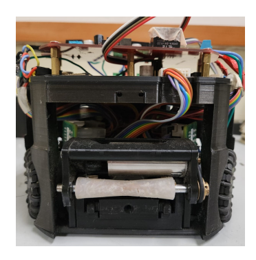 Fig. 10: The front structure made of TPU installed.