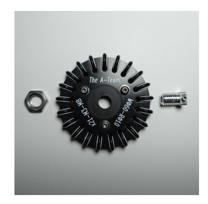 New wheel fully assembled.