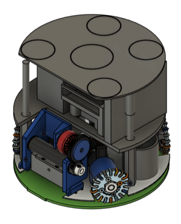 CAD Rendering of v2025 Robot