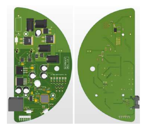 3D render of KickBoard 7.0.