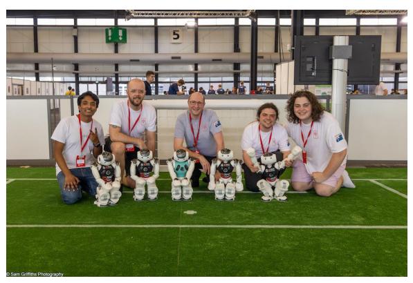 RedbackBots team photo